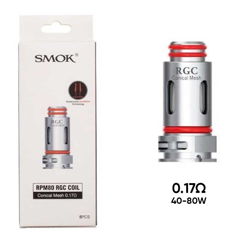 smok rgc coil Smok RGC 0.17Ω Mesh Coils