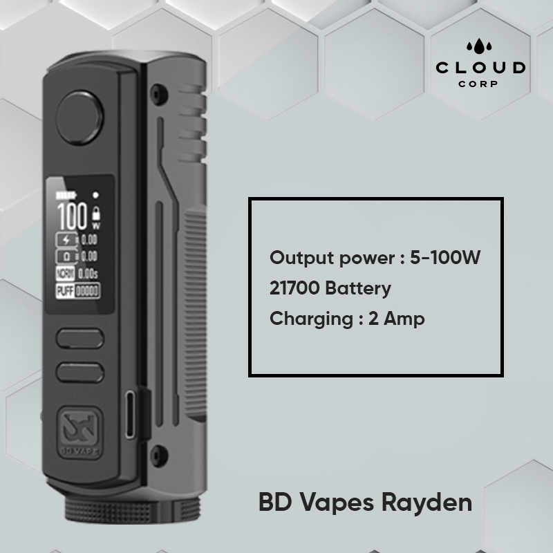 BD VAPE RAYDEN 100 MOD