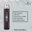 Xlim Pro 3 Pod Kit