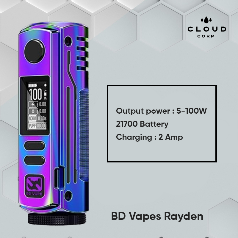 BD VAPE RAYDEN 100 MOD