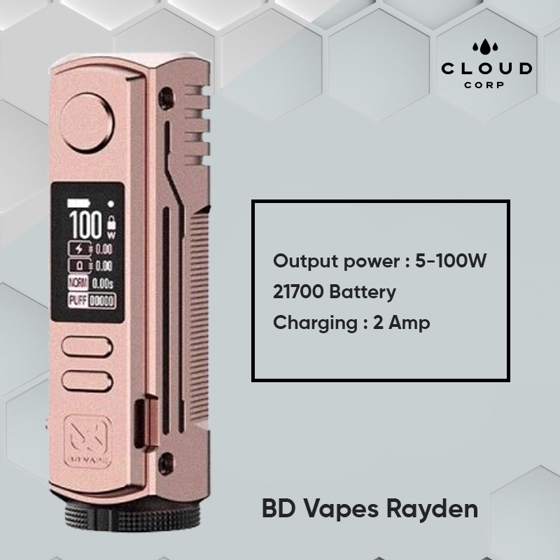 BD VAPE RAYDEN 100 MOD