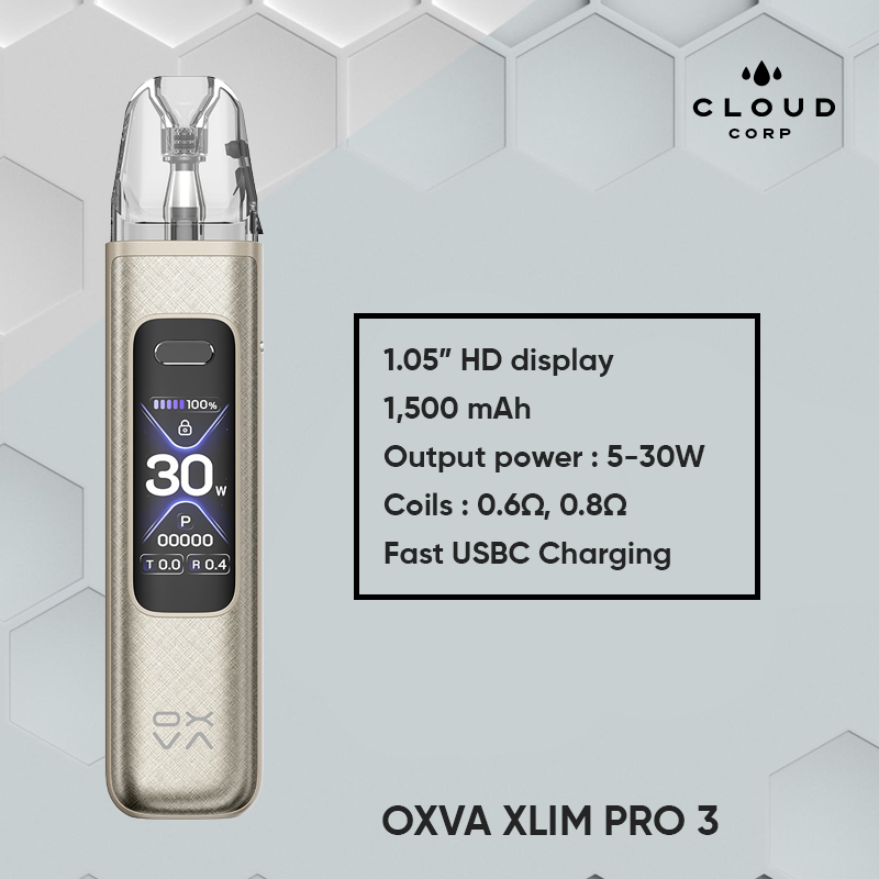 Xlim Pro 3 Pod Kit Xlim Pro 3 Pod Kit