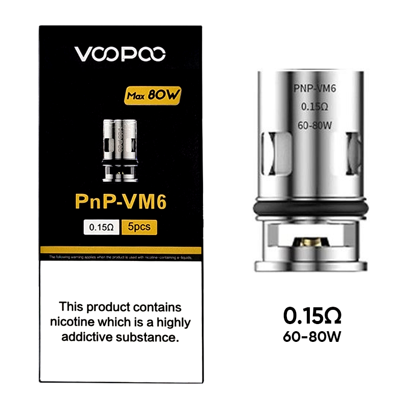 VooPoo PnP VM6 0.15Ω