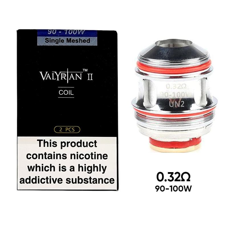 UWELL Valyrian II Coils Single Meshed 0.32Ω