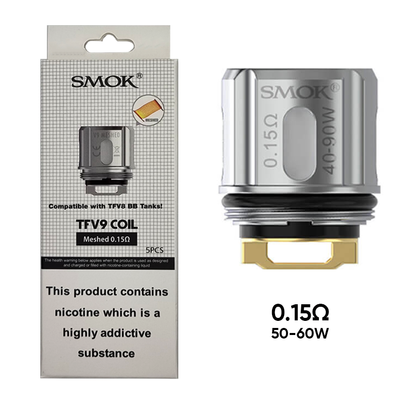 Smok TFV9 Mesh Coils